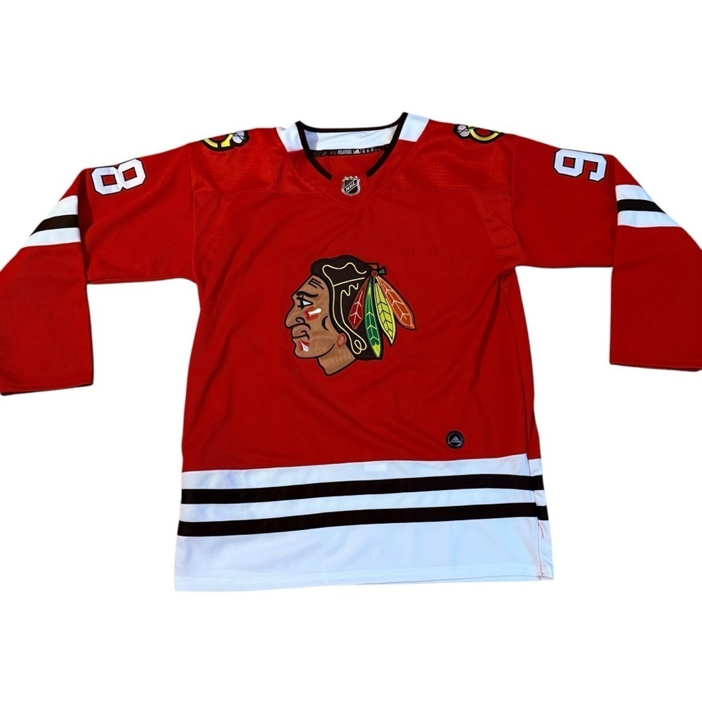ADIDAS Connor Bedard Chicago Blackhawks Licensed NHL Jersey Size 54